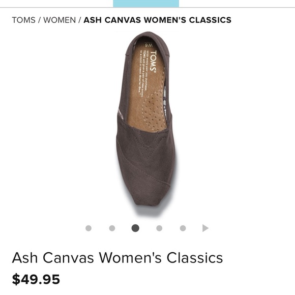 Ash Canvas Womens 6.5 Classic Toms - Picture 2 of 6